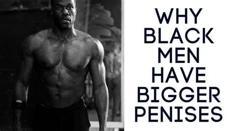 black men's penises